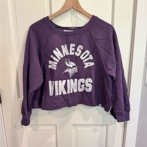 47 Brand Purple Minnesota Vikings Sweatshirt